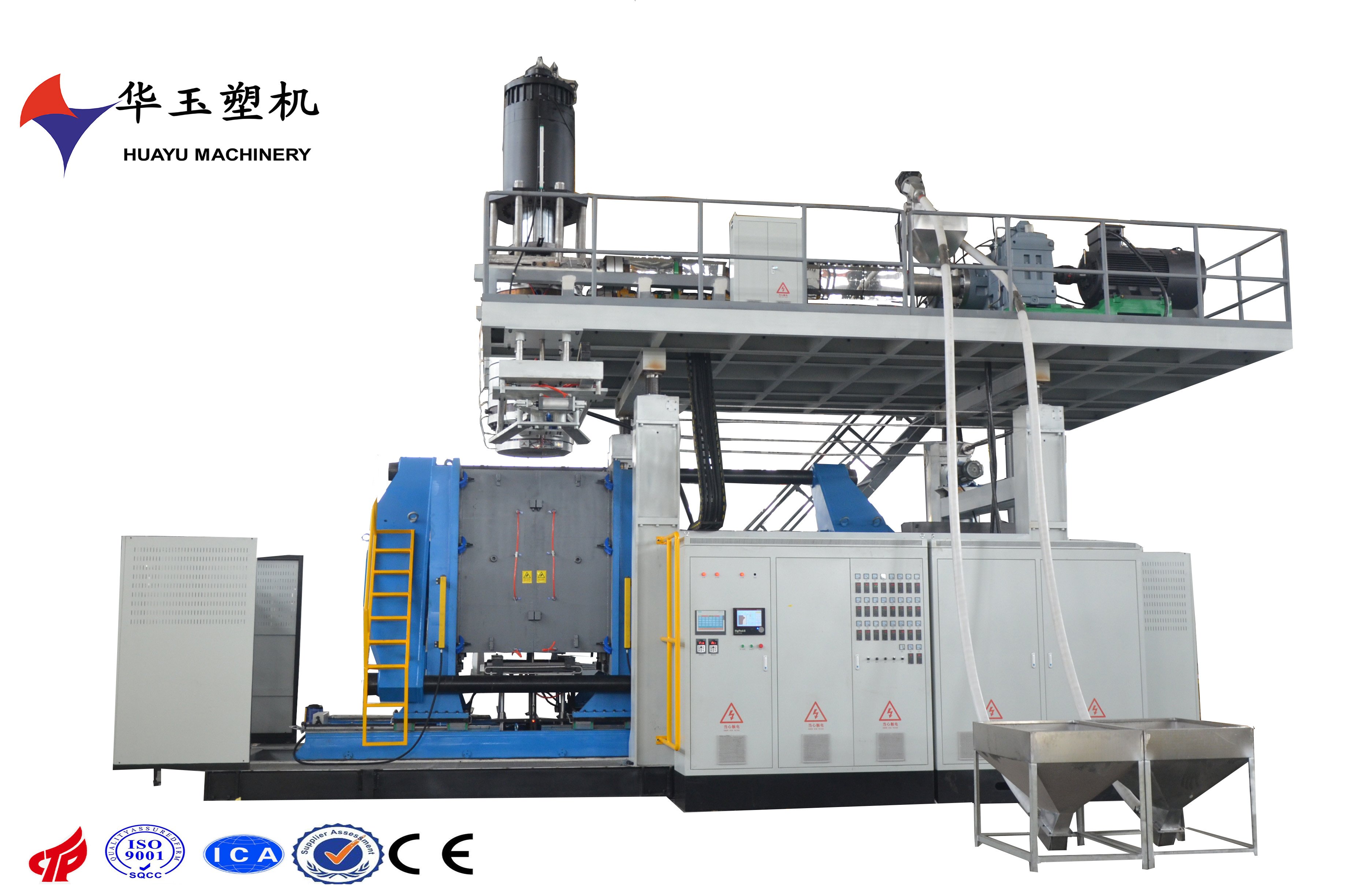 六層集成，智慧屏障——華玉1000L六層共擠吹塑機(jī)的系統(tǒng)化創(chuàng)新